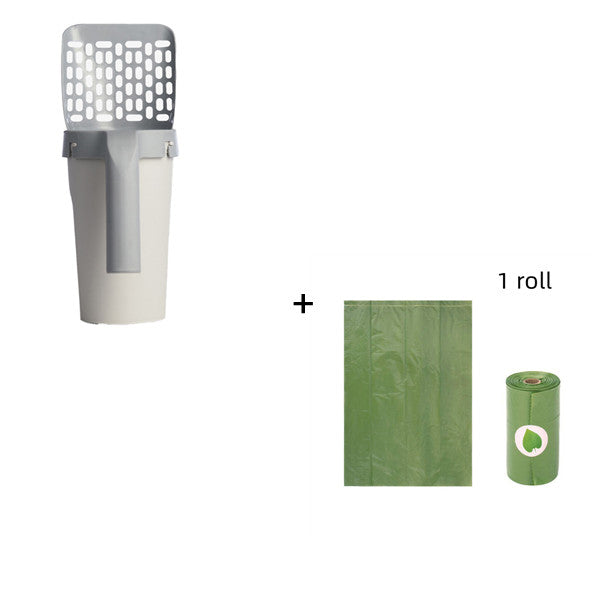 Hygienic Cat Litter Scoop & Storage Set