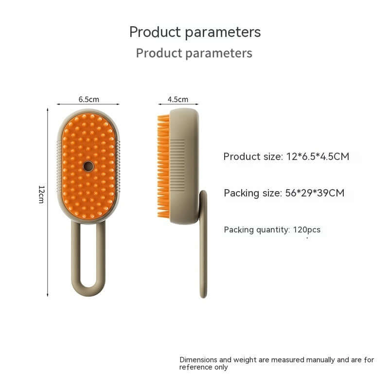 4-in-1 Steam Cat Brush Grooming