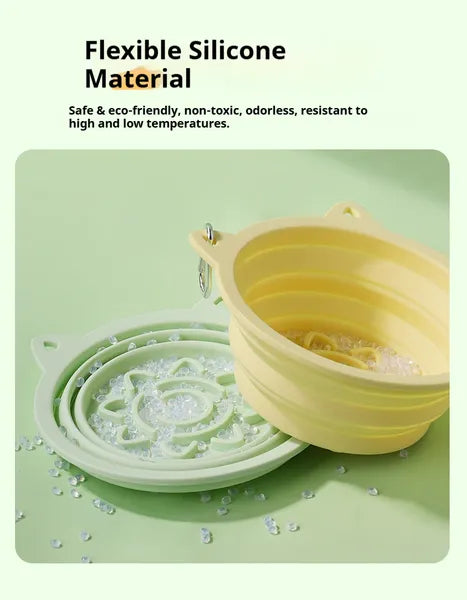 Portable 3-in-1 Pet Bowl