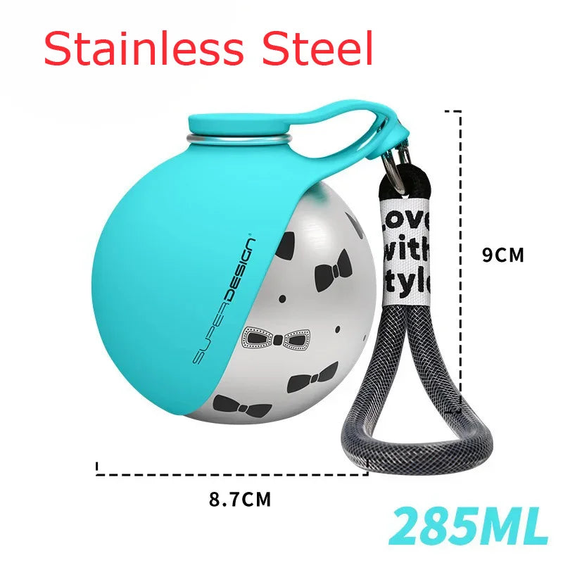 Leak-proof portable stainless steel dog water bottle for puppy travel and everyday outdoor hydration |AZPaws