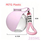 Portable dog water bottle for travel, hiking, walks, parks, and road trips with puppies and small dogs |AZPaws