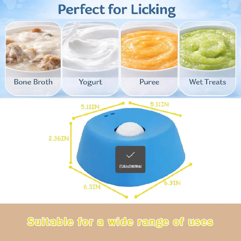 `best calming lick mat alternative for dogs – 60-day money-back guarantee enrichment bowl |AZPaws
