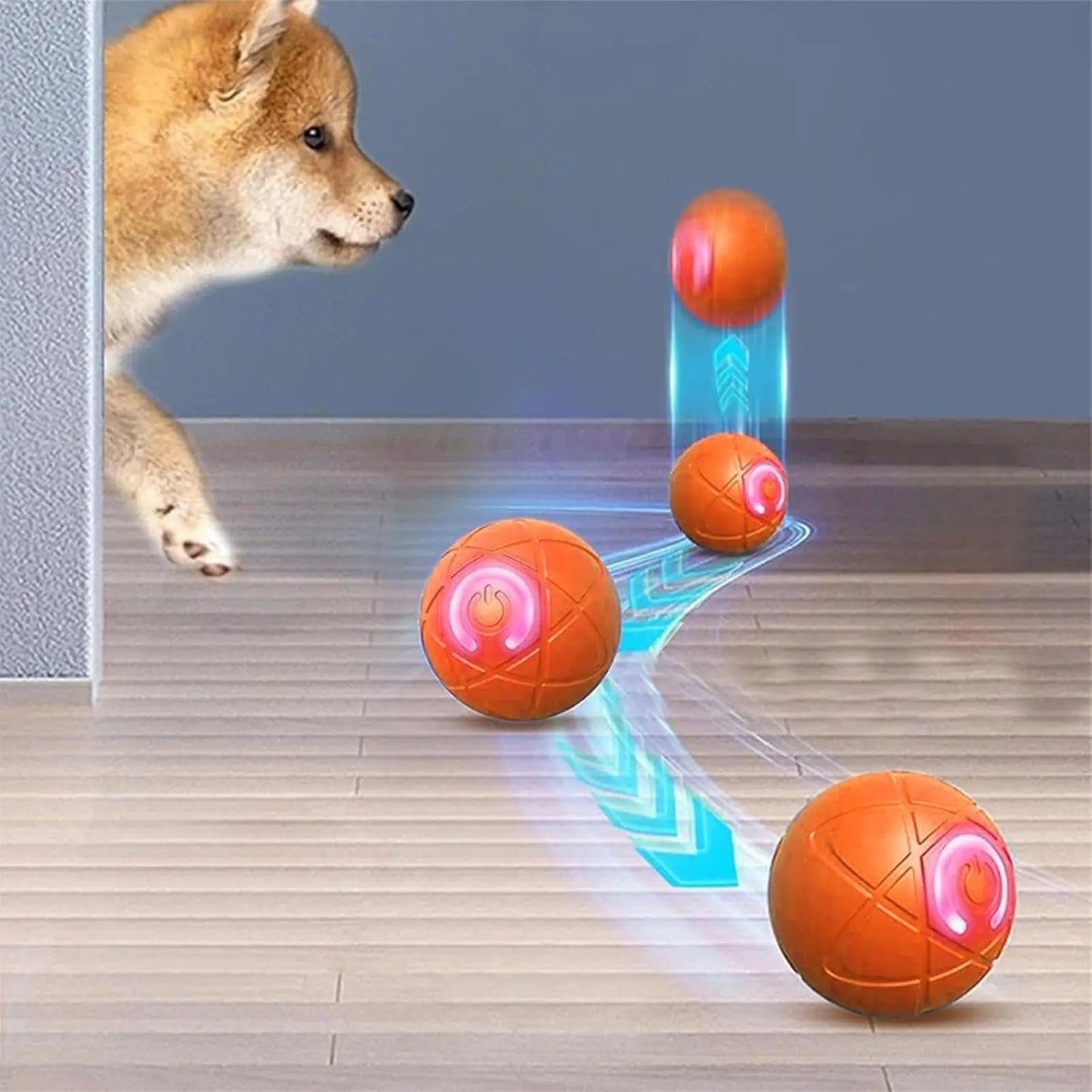Automatic Rolling Ball Dog Toy