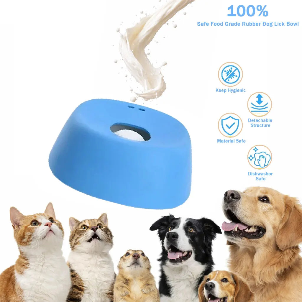 Paw Calm Pup Bowl calming lick enrichment bowl for anxious dogs | AZPaws

