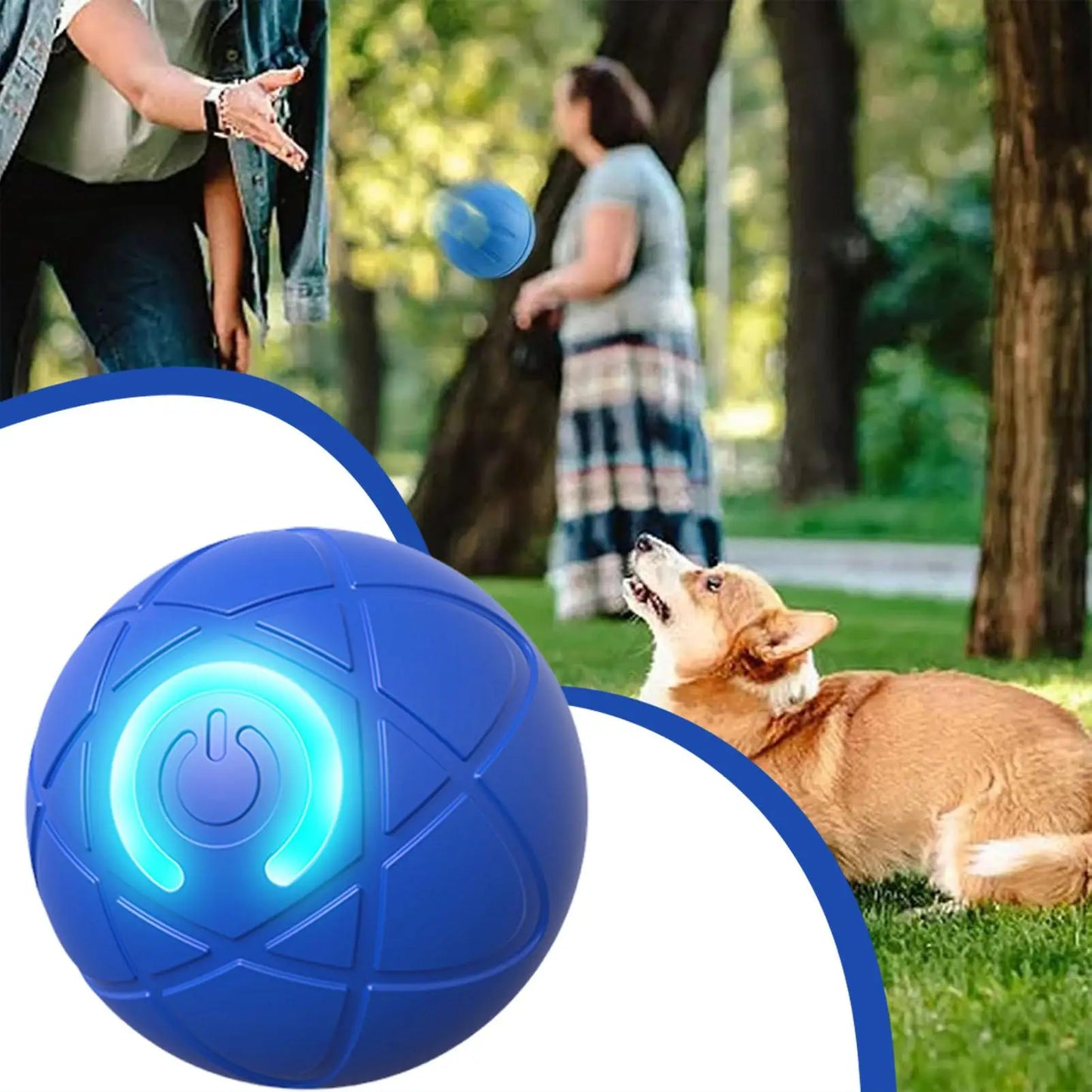 Automatic Rolling Ball Dog Toy