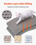 Best cat litter mat with double layer-AZPaws
