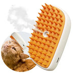 Cat brush with steam -AZPaws