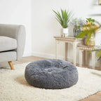 Silentnight Calming Plush Donut Pet Bed-AZPaws