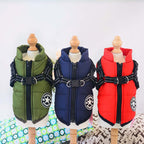 Breathable, lightweight, soft fabric, so that your dog in the cold autumn and winter feel more comfortable and warm-AZPaws