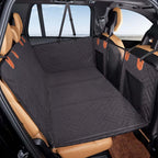 Best car seat for dogs who destroy soft covers reinforced crate style enclosure black grey | AZPaws