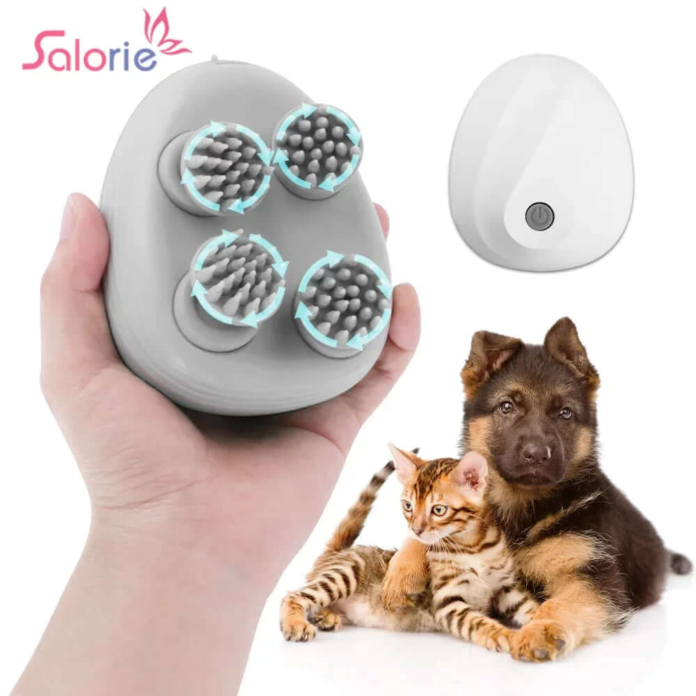 The Electric Pet Relaxer is designed to soothe and relieve tension in indoor cats and dogs through a gentle massage-AZPaws
