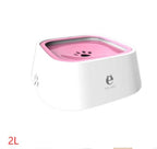 Dog drinking water bowl with floating design non wetting non skid large capacity-AZPaws