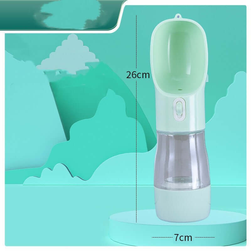 Dog Water Bottle with built in bowl-AZPaws