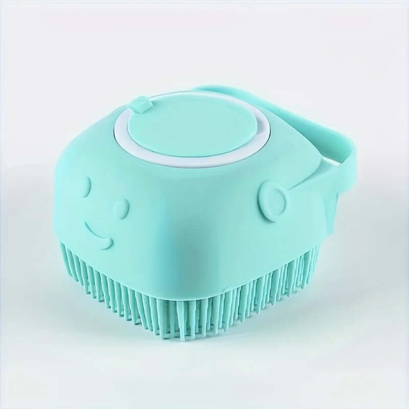 Silicone pet grooming brush - azpaws