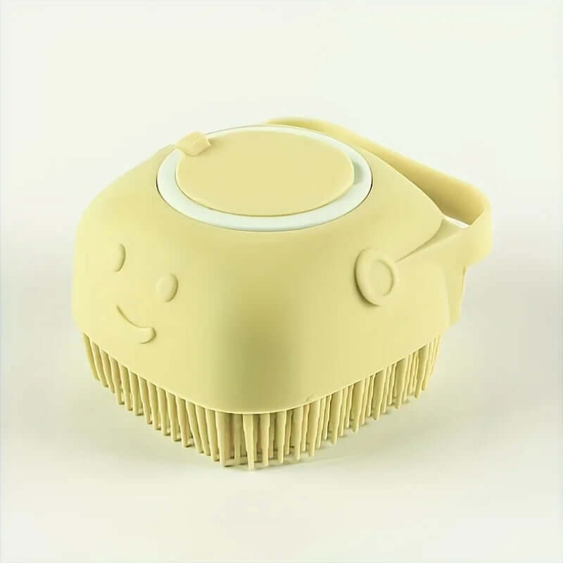 Silicone pet grooming brush - azpaws