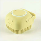 Silicone pet grooming brush - azpaws