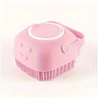 Silicone pet grooming brush - azpaws